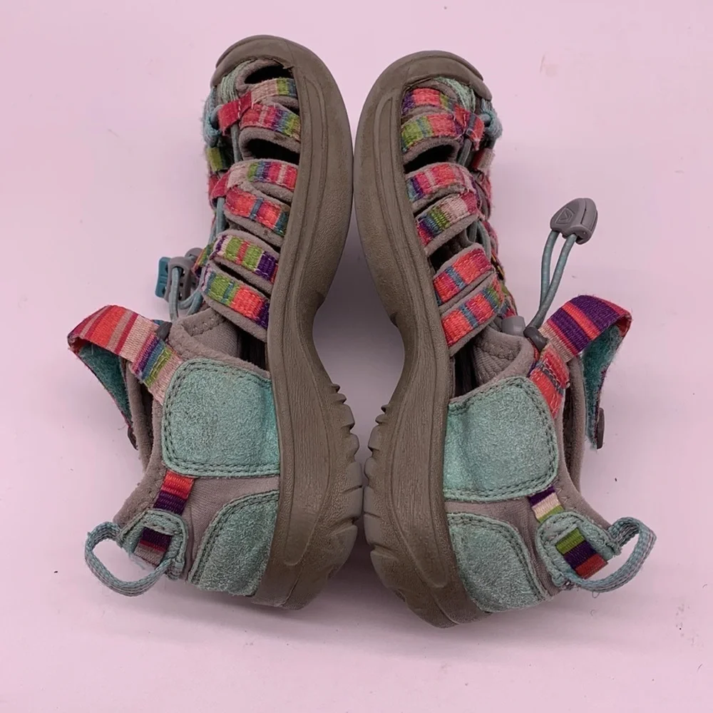 Keen's Girls Whisper Raya Fusion Waterproof Hiking Sandals size 12